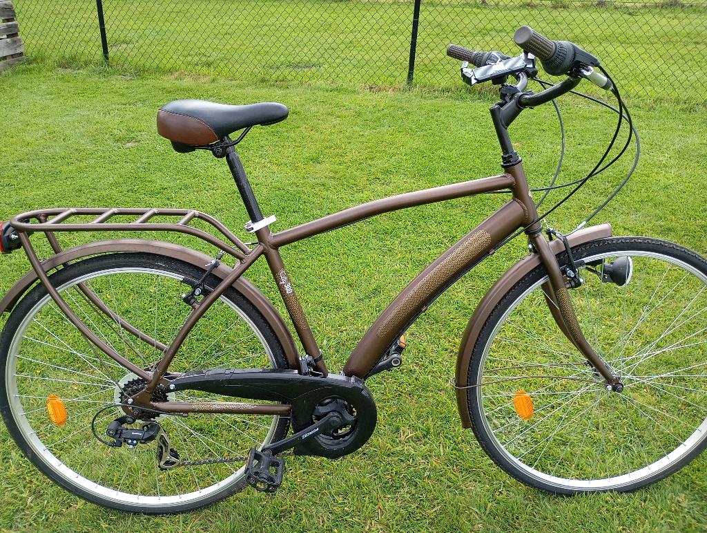 Vélo ville homme, Fietsen en Brommers, Velgrem, Versnellingen, Zo goed als nieuw, Ophalen