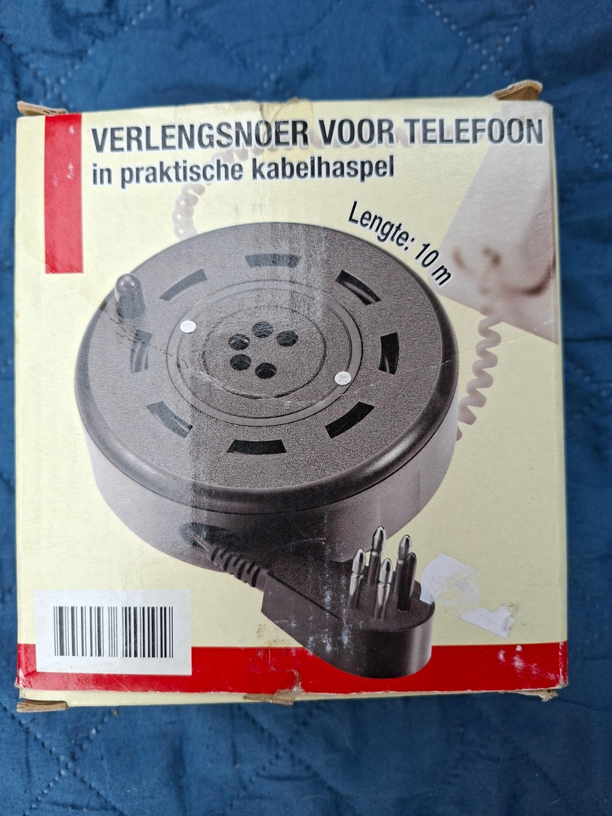 verlengsnoer voor telefoon, Doe-het-zelf en Bouw, Elektriciteit en Kabels, Ophalen, Nieuw, Kabelhaspel