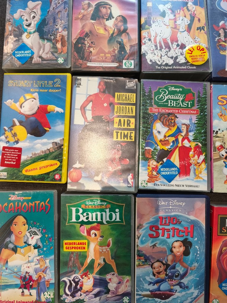 Disney video film, CD & DVD, VHS | Film, Sous-titré en néerlandais, Tous les âges, Comme neuf, Enlèvement