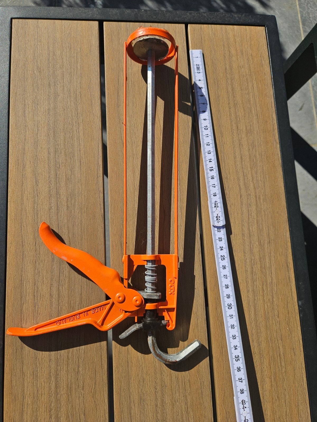 silicone pistool, Bricolage & Construction, Outillage | Outillage à main, Enlèvement, Utilisé, Jeu d'outils, Autres marques