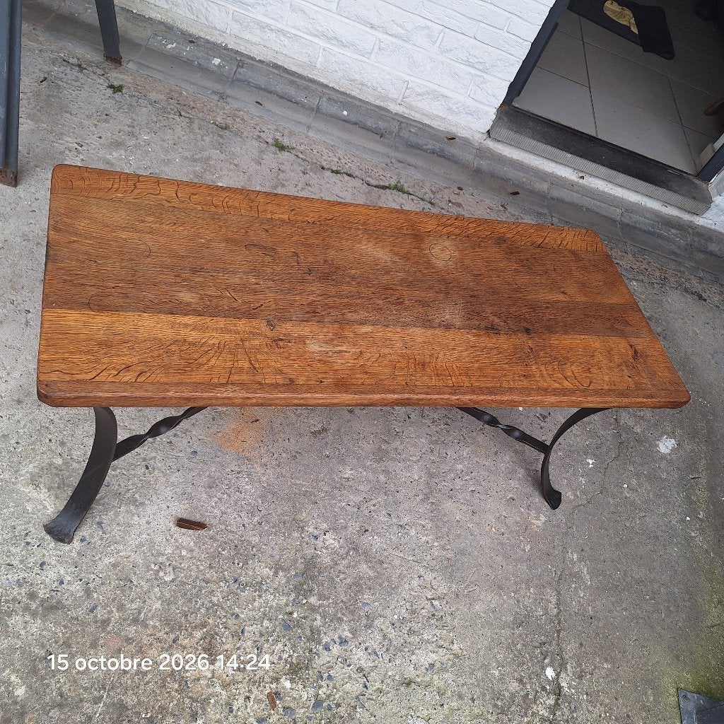 table, 100 à 150 cm, Enlèvement, Utilisé, Chêne