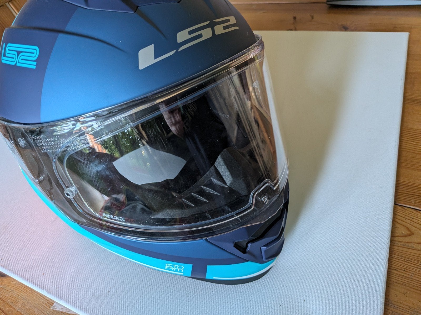 Casque LS2 Storm, Autres marques, Enlèvement ou Envoi, Casque intégral, 3XL ou plus grand