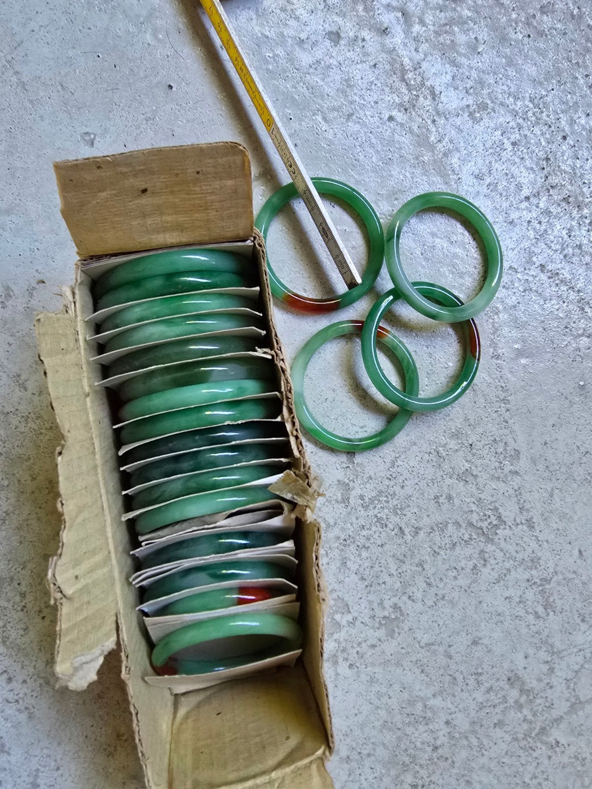 lot de vieux bracelets chinois (jonc), Enlèvement ou Envoi, Comme neuf, Autres matériaux