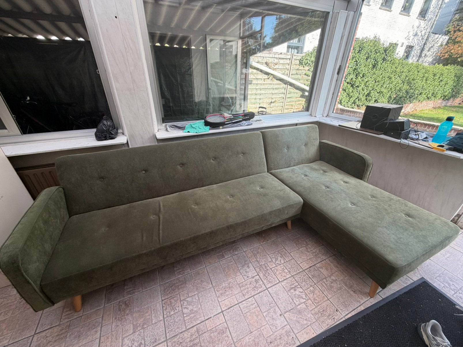 Slaapbank, Tuin en Terras, Ophalen, Gebruikt