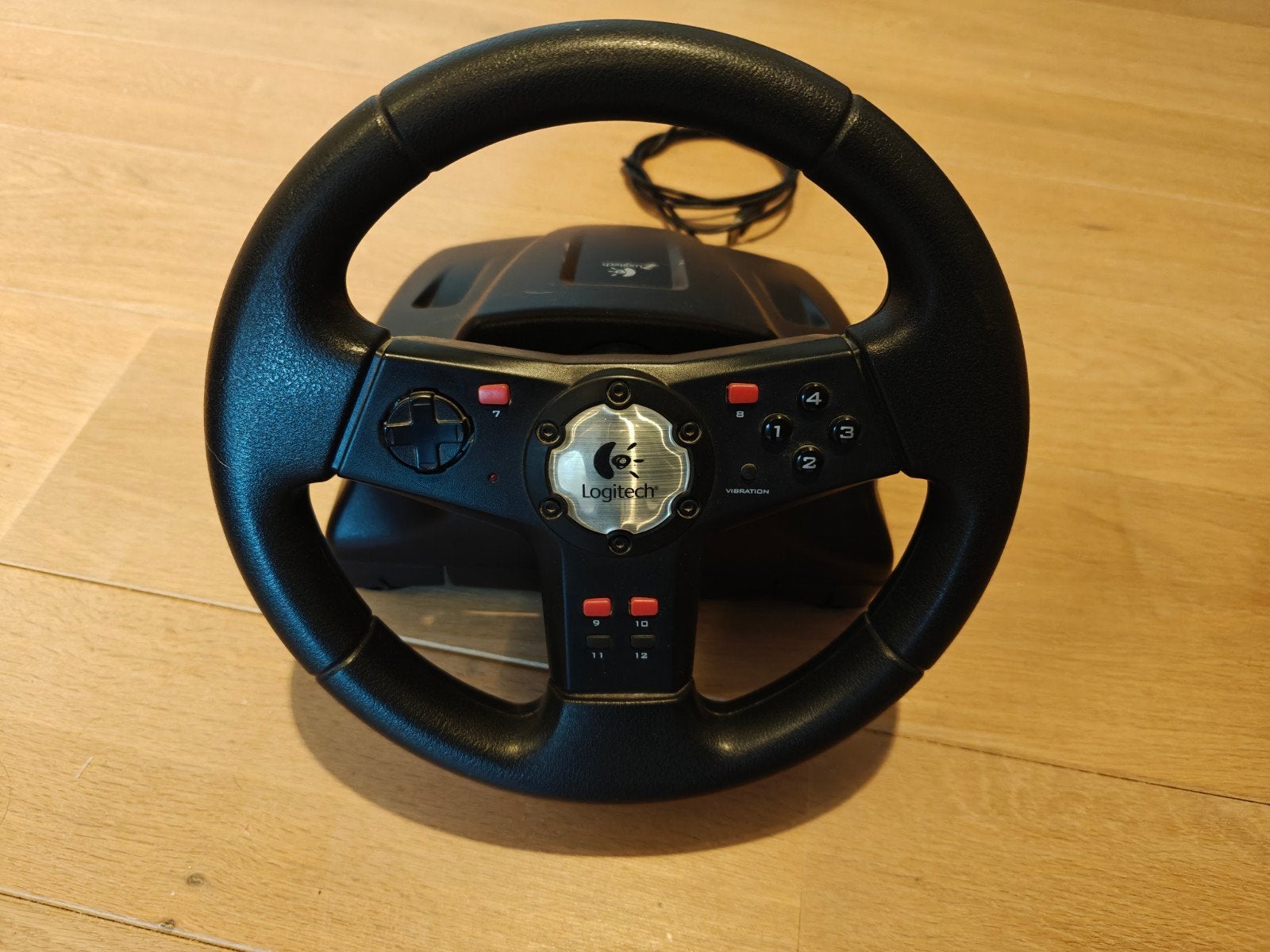 Logitech stuur + pedalen, Racestuur, Gebruikt, Force feedback, Ophalen of Verzenden