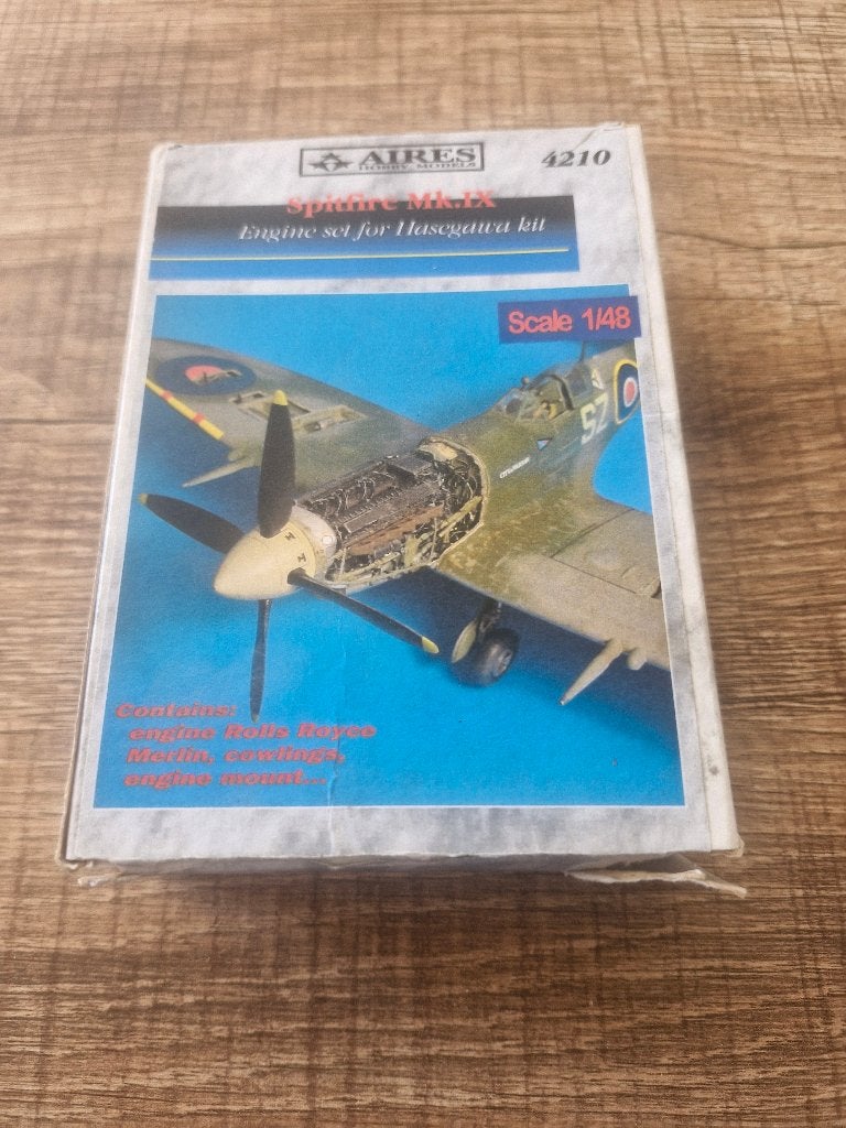 Aires 1/48 Spitfire Mk.IX Engine Set for Hasegawa Kit, Hobby & Loisirs créatifs, Modélisme | Avions & Hélicoptères, Neuf, Enlèvement ou Envoi