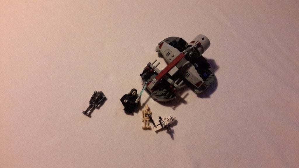 Lego starwars 8091, Gebruikt, Lego, Ophalen of Verzenden, Compleet