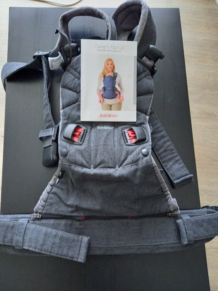 Draagzak babybjörn, Enfants & Bébés, Porte-bébés & Écharpe porte bébé, Porte-bébé, Enlèvement, Utilisé, Baby Björn