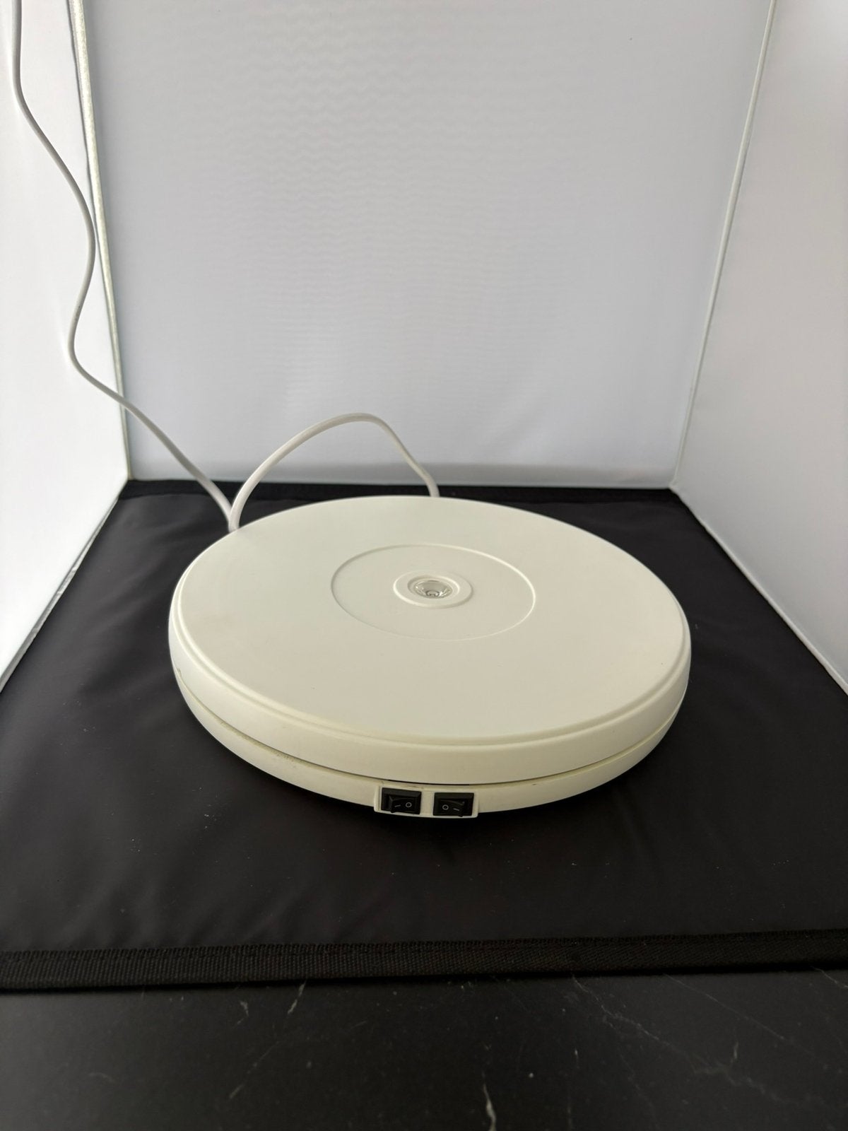 Fotostudio Box + 360 Elektrisch Draaiplateau, Ophalen, Zo goed als nieuw, Mini fotostudio