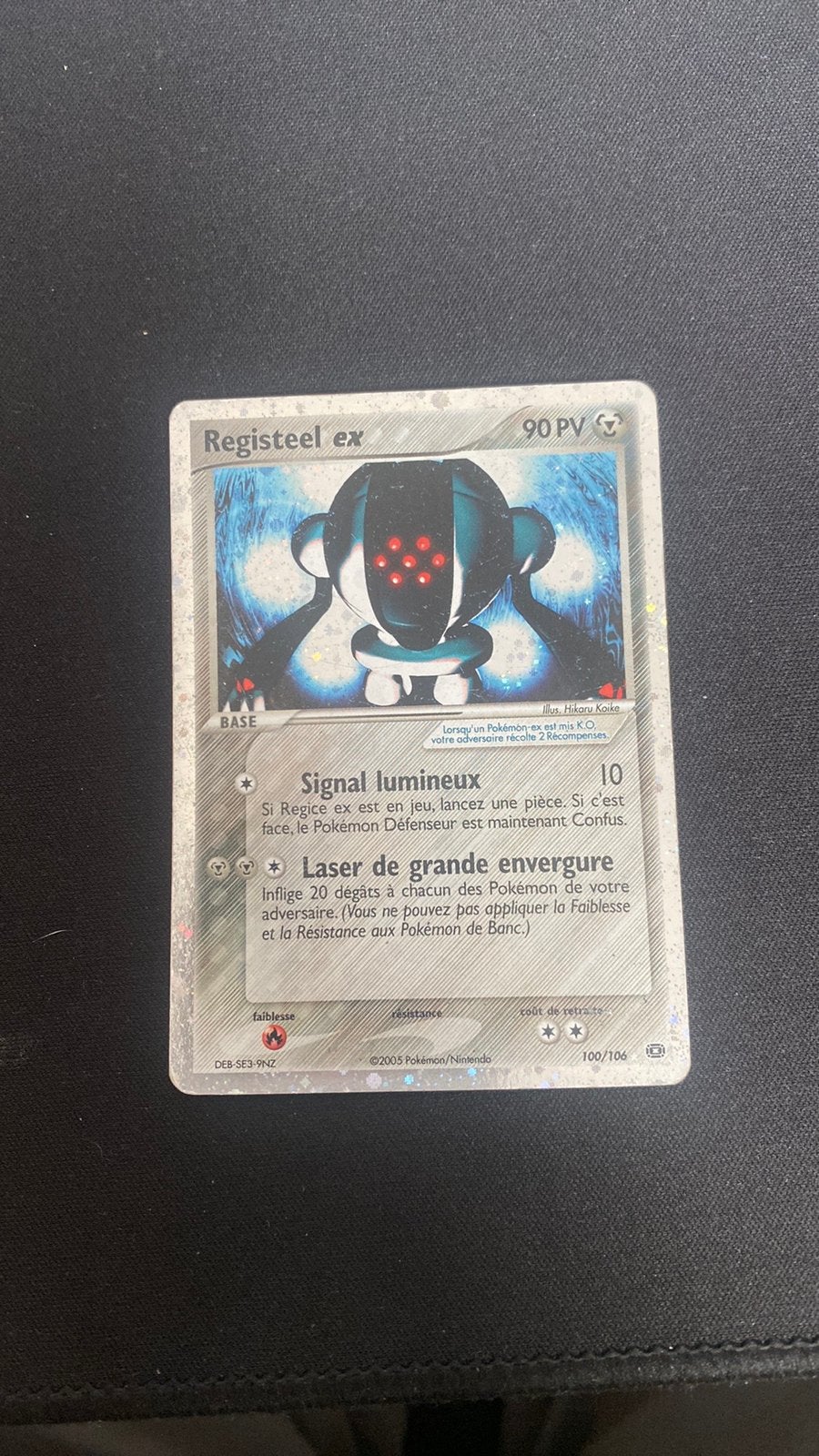 Franstalige pokemon kaart, Ophalen of Verzenden, Zo goed als nieuw
