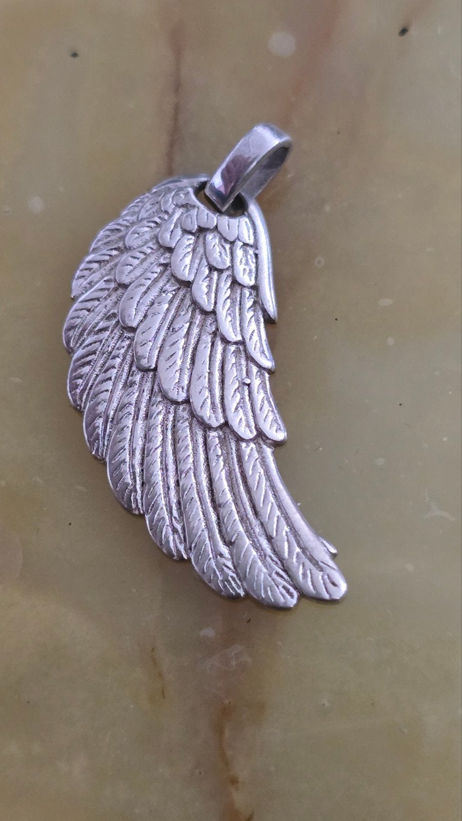 chique grote hanger ketting zilver gestempeld, Enlèvement ou Envoi, Argent, Argent