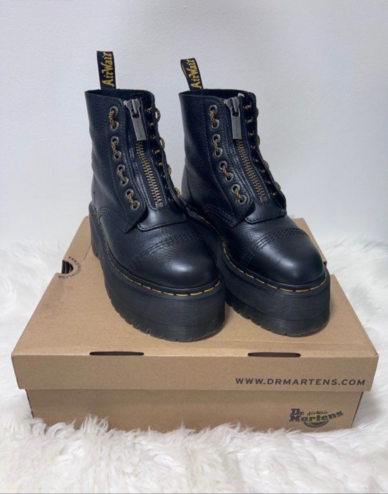 Dr Martens Sinclair Max T38, Comme neuf, Enlèvement, Boots et Botinnes, Noir