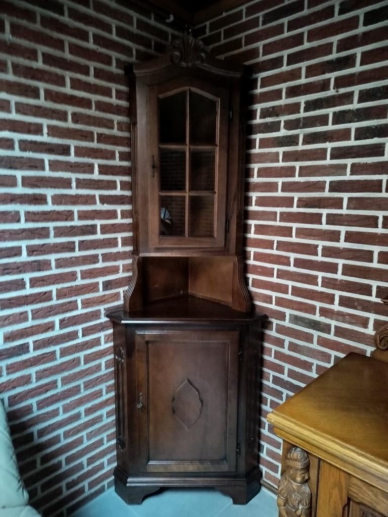 Meuble d'angle, parfait état 50 euros, Antiquités & Art, Antiquités | Meubles | Armoires, Enlèvement