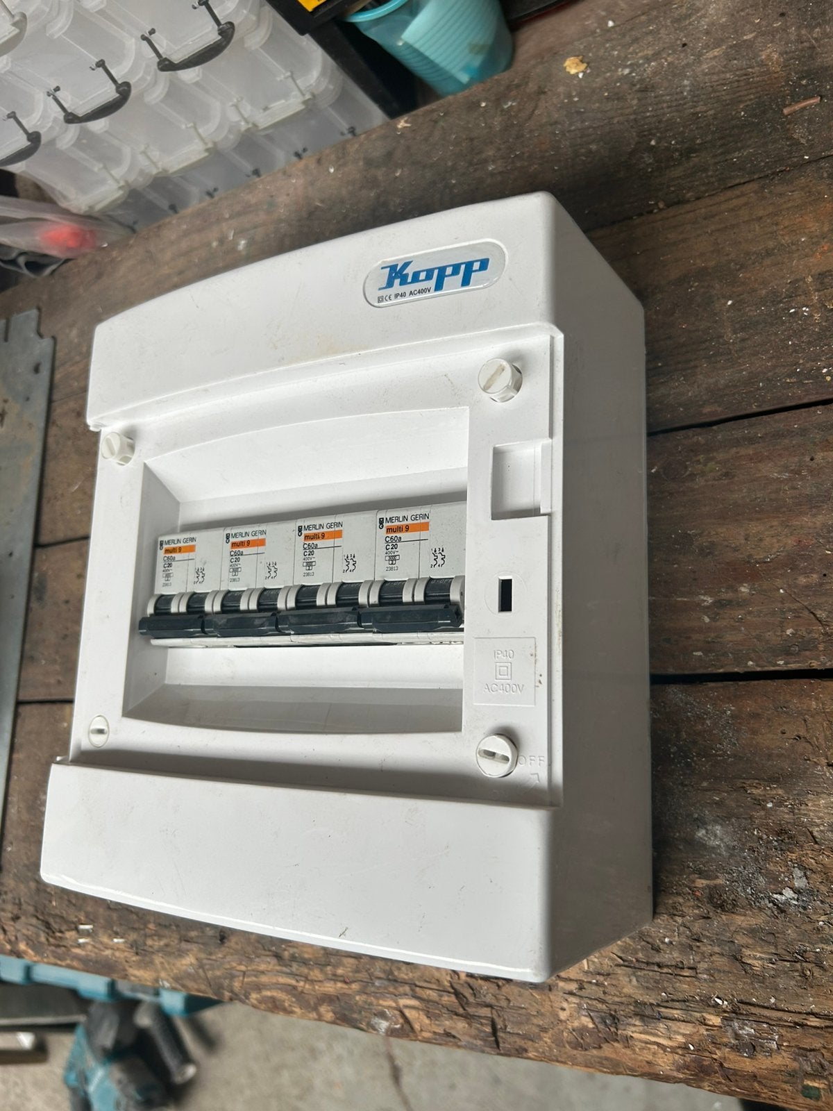 Kapp verdeelkast groepenkast, Doe-het-zelf en Bouw, Ophalen, Gebruikt, Groepenkast