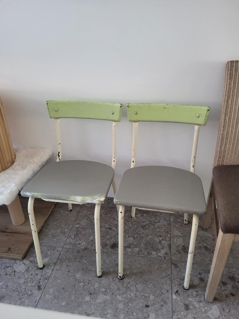 stoelen hout, opnieuw te schilderen, Ophalen, Hout