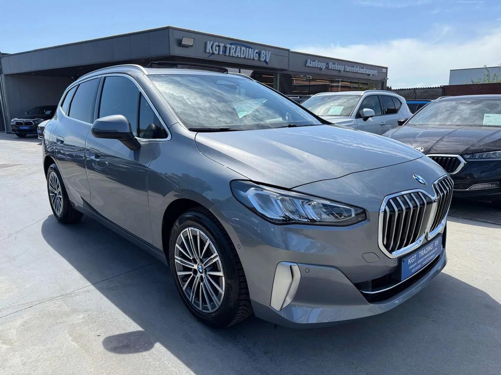 BMW 2 Serie Tourer 218 i AUTOMAAT ACTIVE ZWART LEDER OPENDAK, Argent ou Gris, Achat, Euro 6, Entreprise