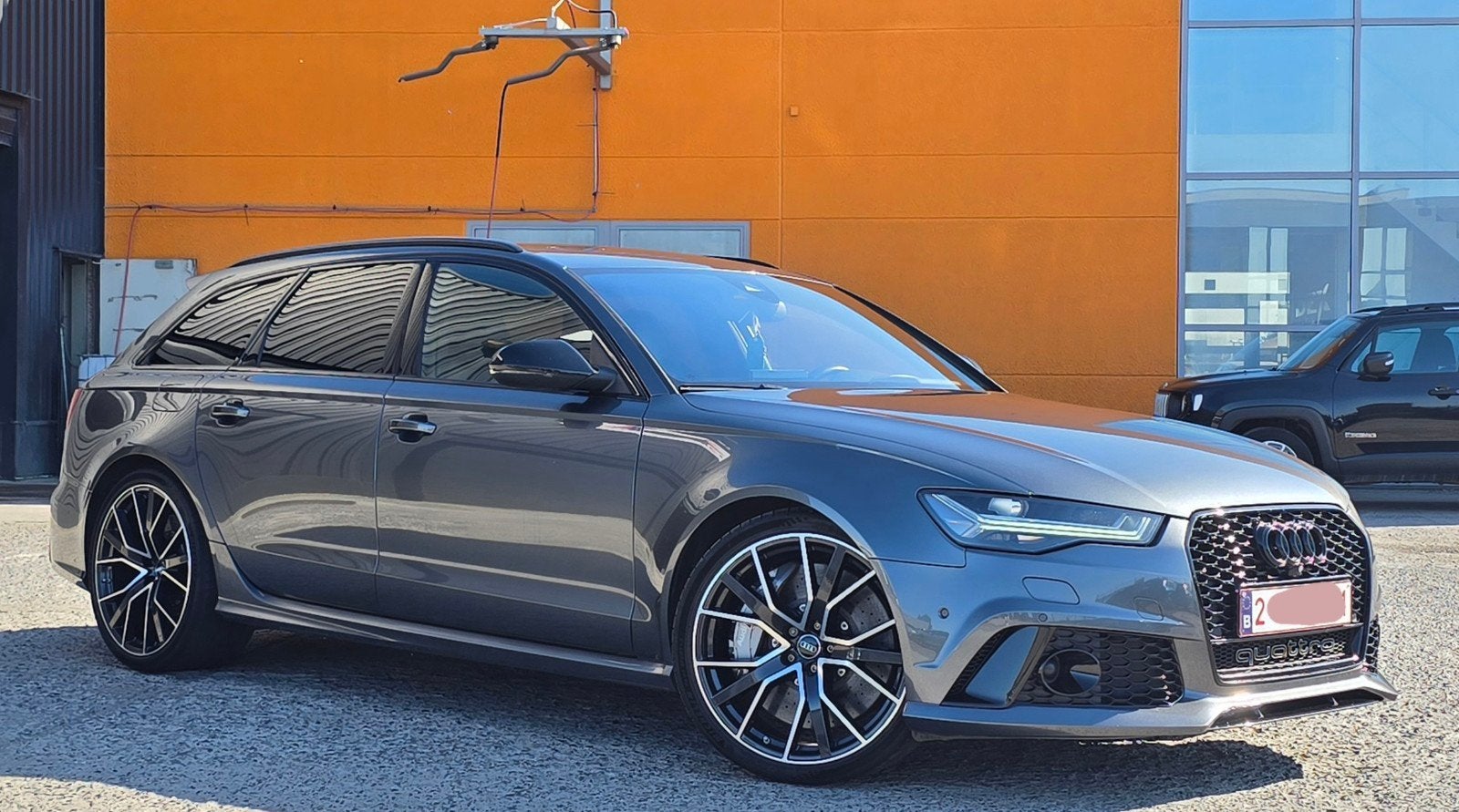 Audi Rs6 4.0 V8/ Performance / Daytona Grey / Matrix, Auto's, Alcantara, Bedrijf, Te koop, Cruise Control