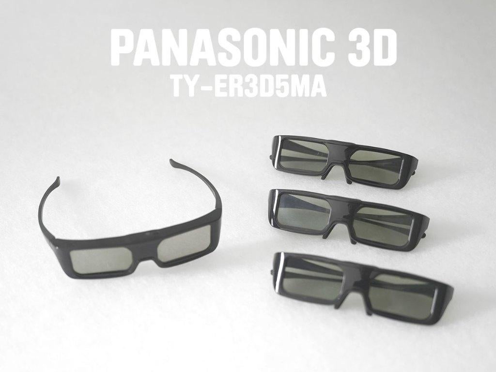 4 lunettes 3D Panasonic TY-ER3D5MA, TV, Hi-fi & Vidéo, Enlèvement, Utilisé