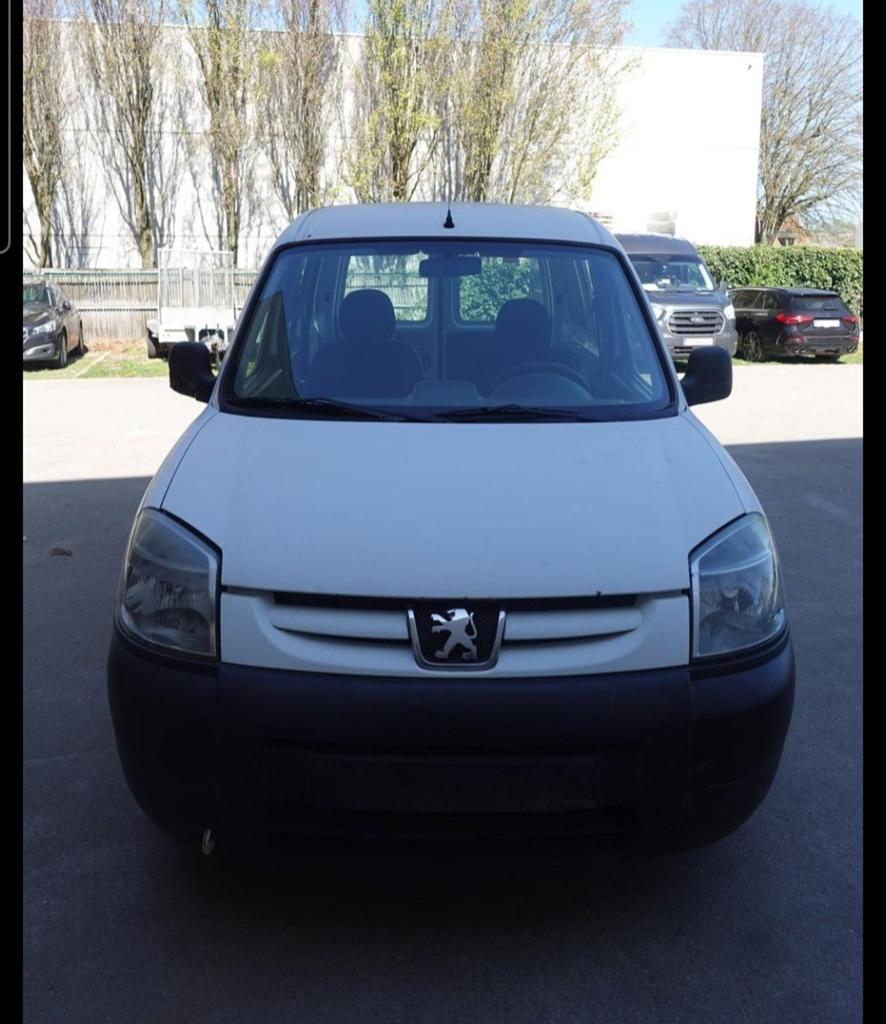 Peugeot Partner 2007 - 208.000km - GEEN ROEST - 1.6Hdi, Auto's, Voorwielaandrijving, Wit, 1595 cc, Particulier