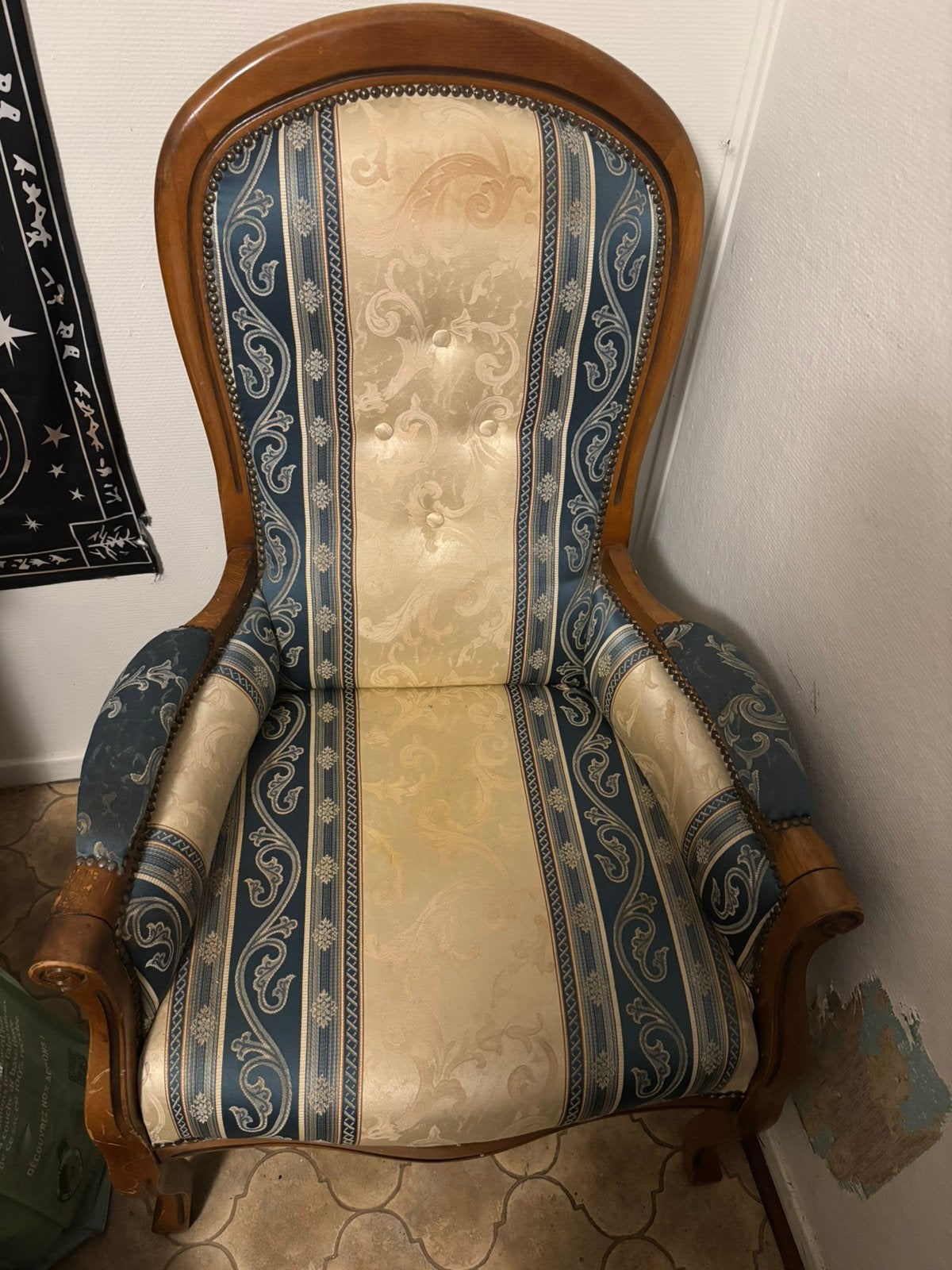 Lot de deux chaise ancienne, Enlèvement