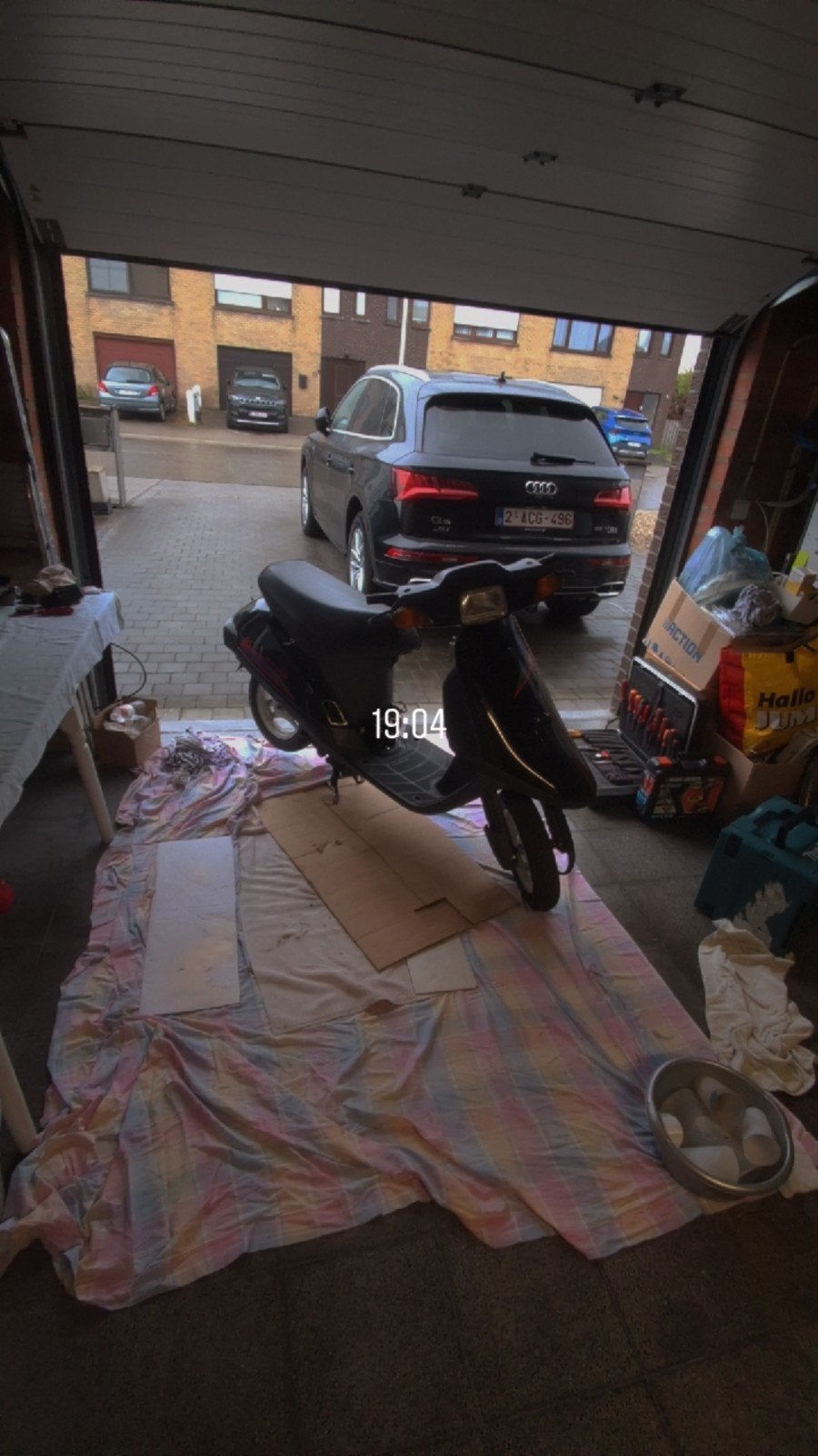 Honda vision 50 1994, Fietsen en Brommers, Scooters | Piaggio, Tweetakt, Gebruikt, Overige modellen, Klasse A (25 km/u)