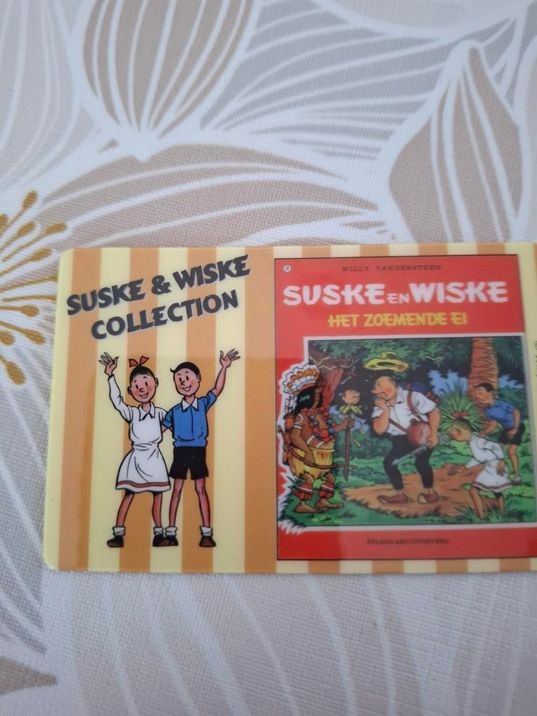 Kaarten suske en wiske 8 stuks, Verzamelen, Ophalen of Verzenden