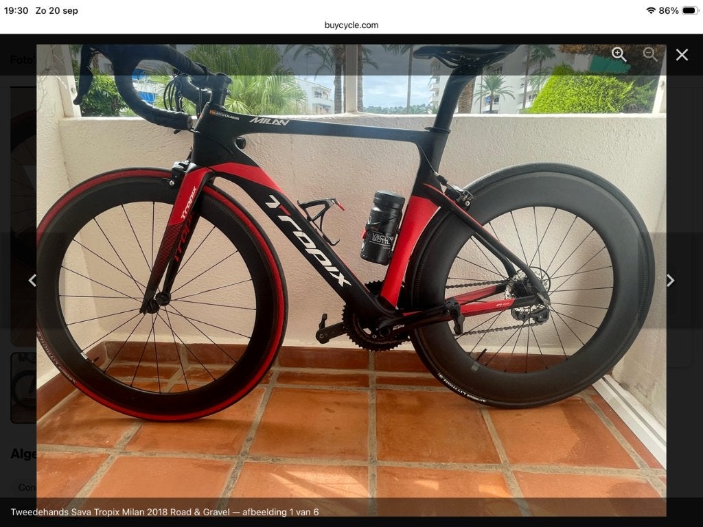 Tropix Milan, Fietsen en Brommers, Gebruikt, Velgrem, Versnellingen, Ophalen