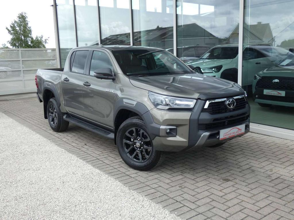 Toyota Hilux *STOCKDEAL* 2.8L Autom INVINCIBLE *50826+BTW* +, Auto's, Automaat, 4 deurs, Zwart, 4 cilinders