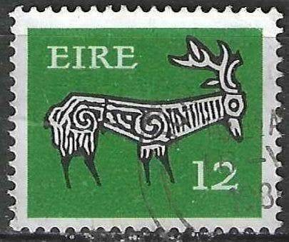 Ierland 1971/1974 - Yvert 420 - Oud Juweel - 12 p. (ST), Postzegels en Munten, Verzenden, Gestempeld