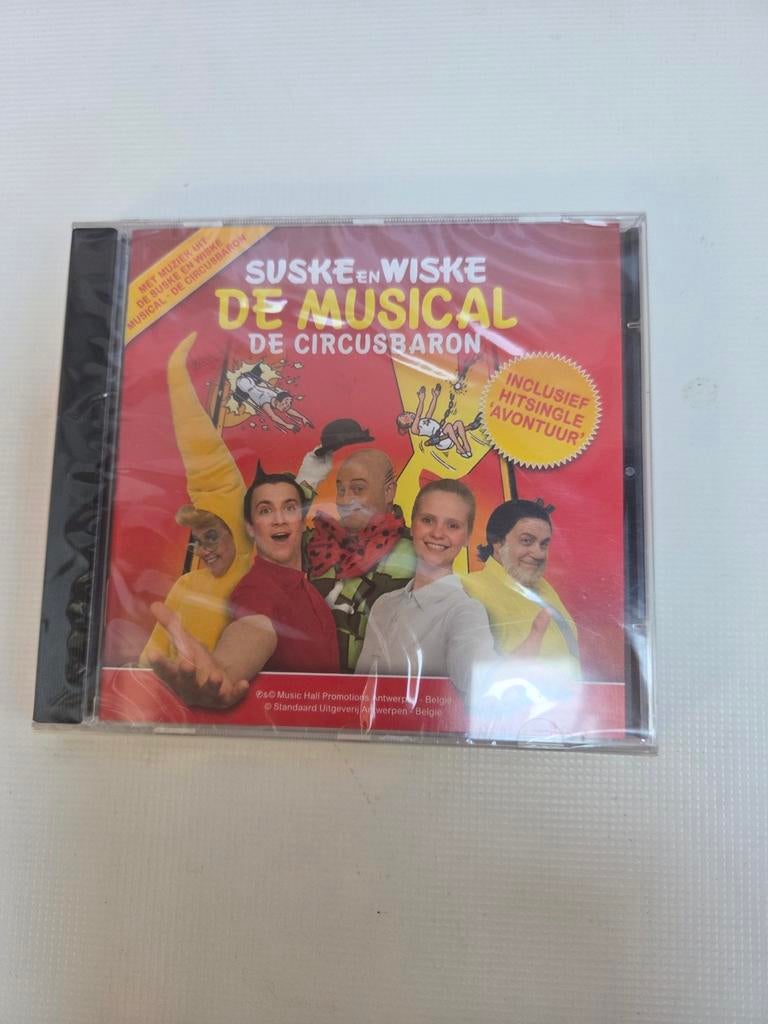 Suske en Wiske De musical De circusbaron, Ophalen of Verzenden, Nieuw in verpakking