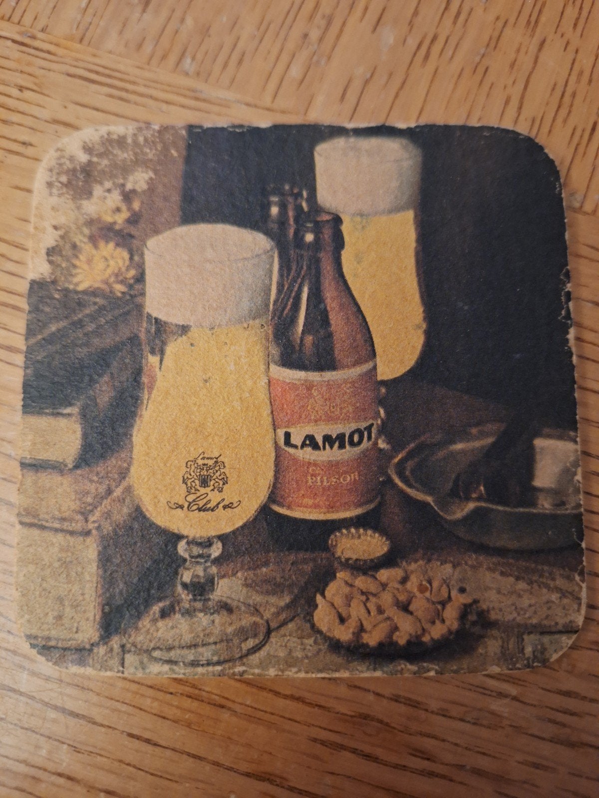 oud bierviltje brouwerij Lamot Mechelen, Enlèvement ou Envoi
