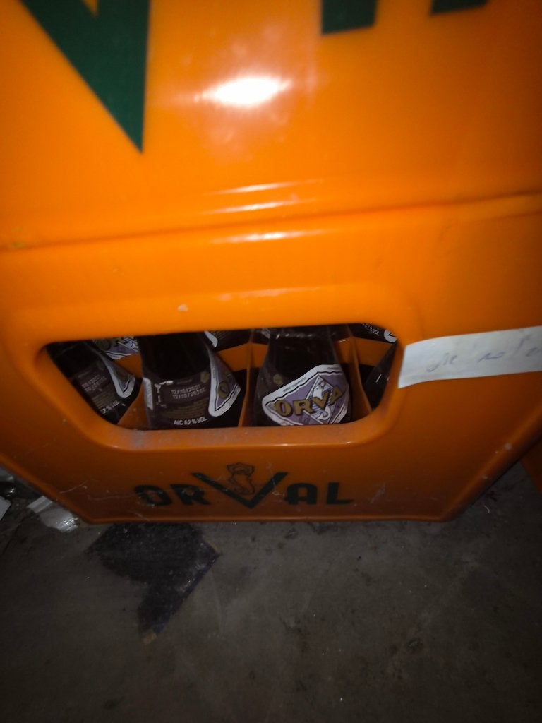 5 caisses de Old Orval, Collections, Enlèvement, Neuf, Autres types, Autres marques