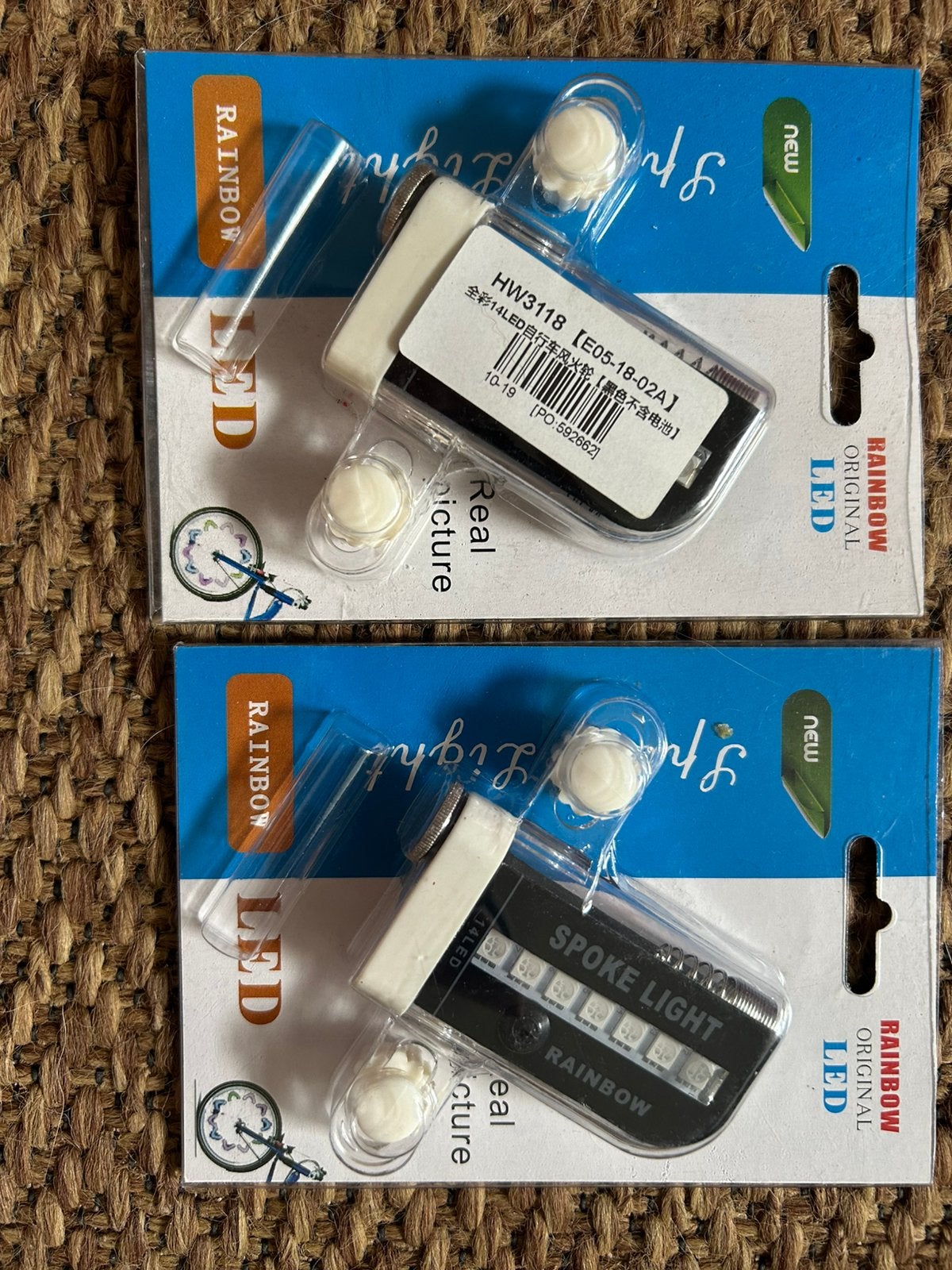 Rainbow led fiets, Ophalen, Nieuw, Verlichtingsset