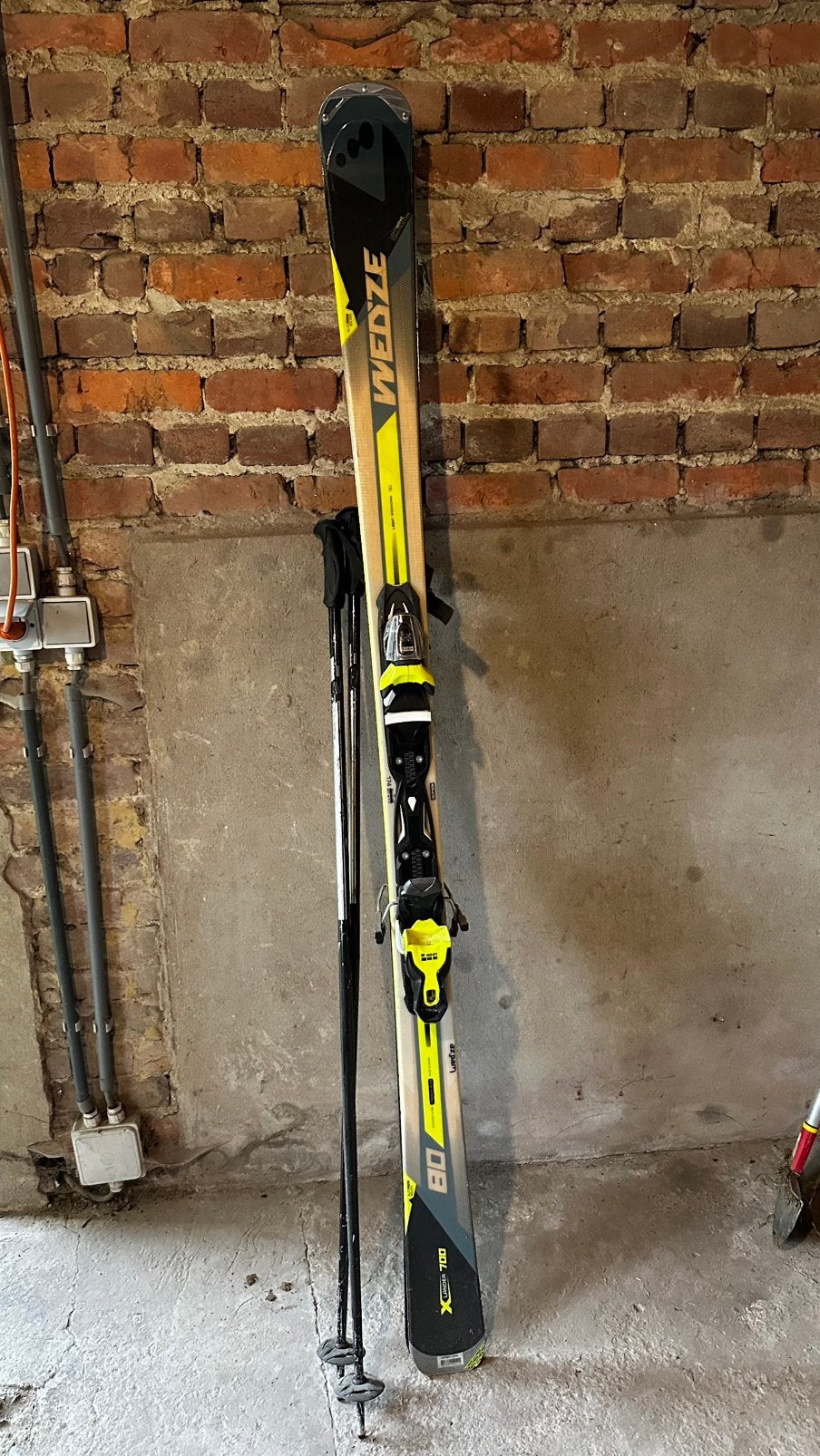 Ski’s 174cm + schoenen (Wedze / Salomon), Sport en Fitness, Ophalen, 160 tot 180 cm, Schoenen, Salomon