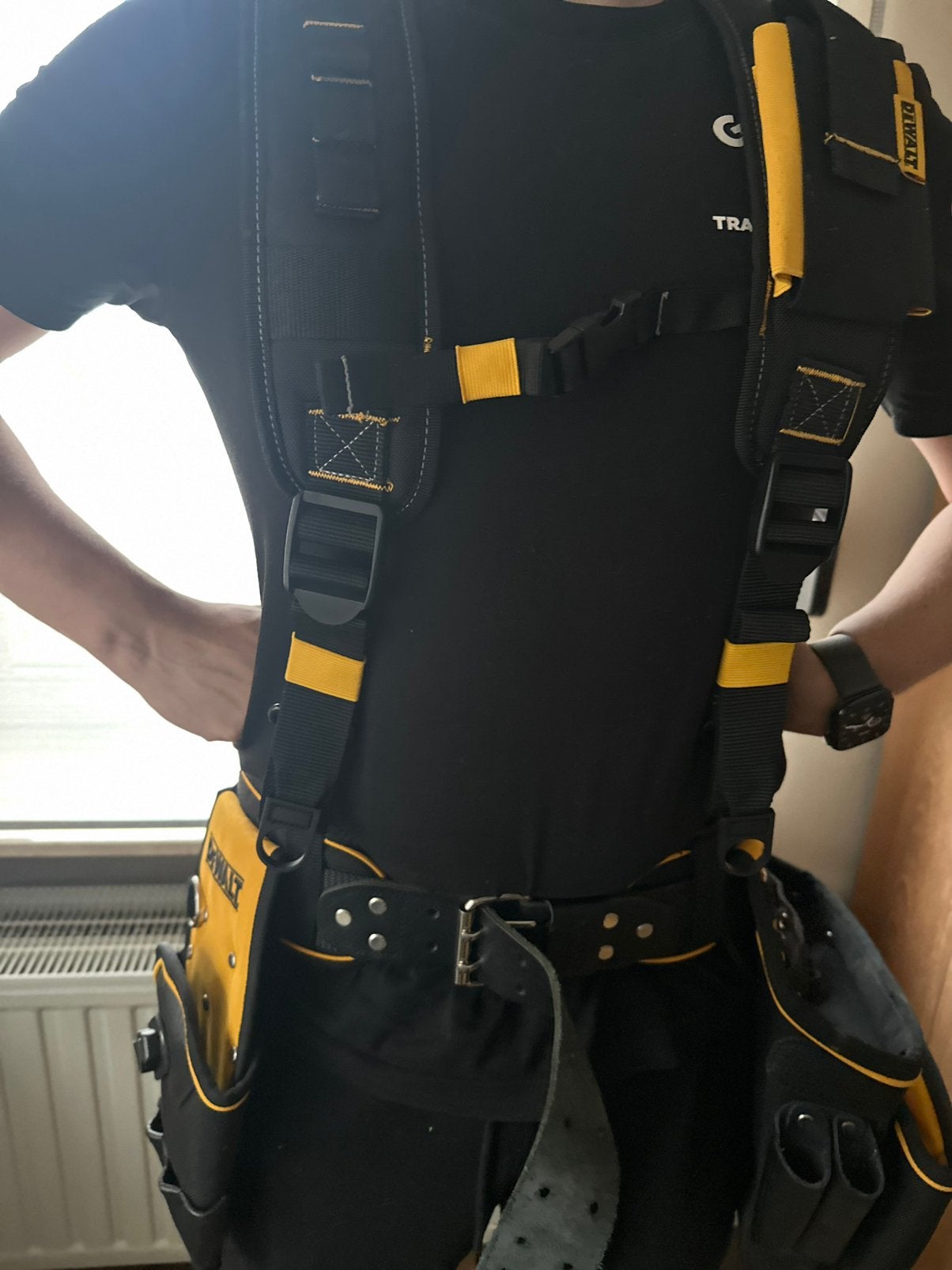 Gereedschapsharnas Dewalt, Doe-het-zelf en Bouw, Ophalen, Zo goed als nieuw, Gereedschapsopslag, DeWalt