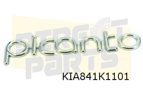 Kia Picanto II achterklepembleem tekst  ''Picanto''  Origine, Auto-onderdelen, Kia, -, Verzenden, -