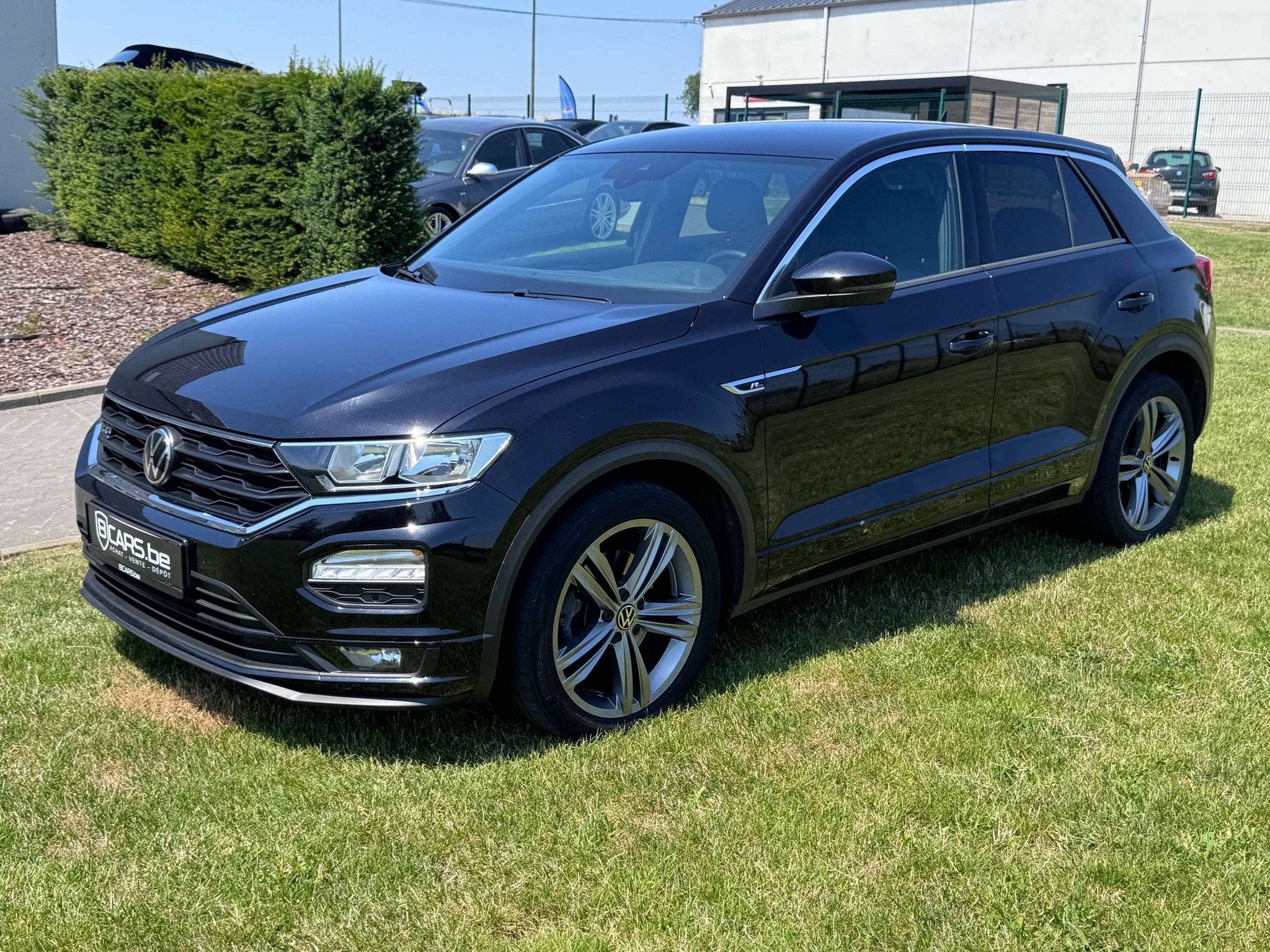 Volkswagen T-Roc T-Roc 2.0 TSI 4Motion DSG FULL R-Line CARPL, Auto's, Volkswagen, Automaat, 4 cilinders, 1984 cc, Zwart