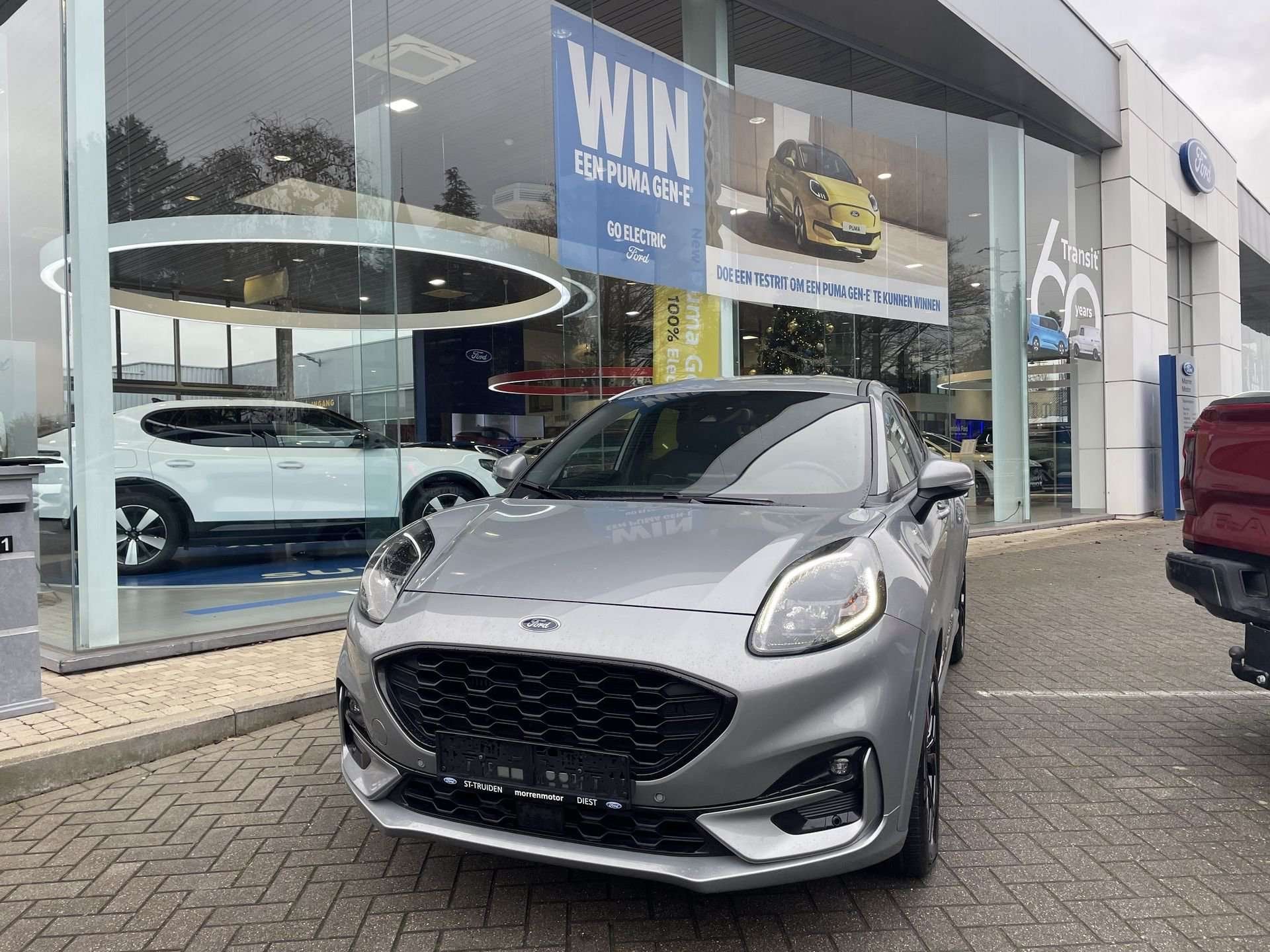 Ford Puma ST-Line X 1.0i EcoBoost mHEV 125ps / 92kW A7 *4913, Autos, Ford, Argent ou Gris, Achat, Noir, 5 portes