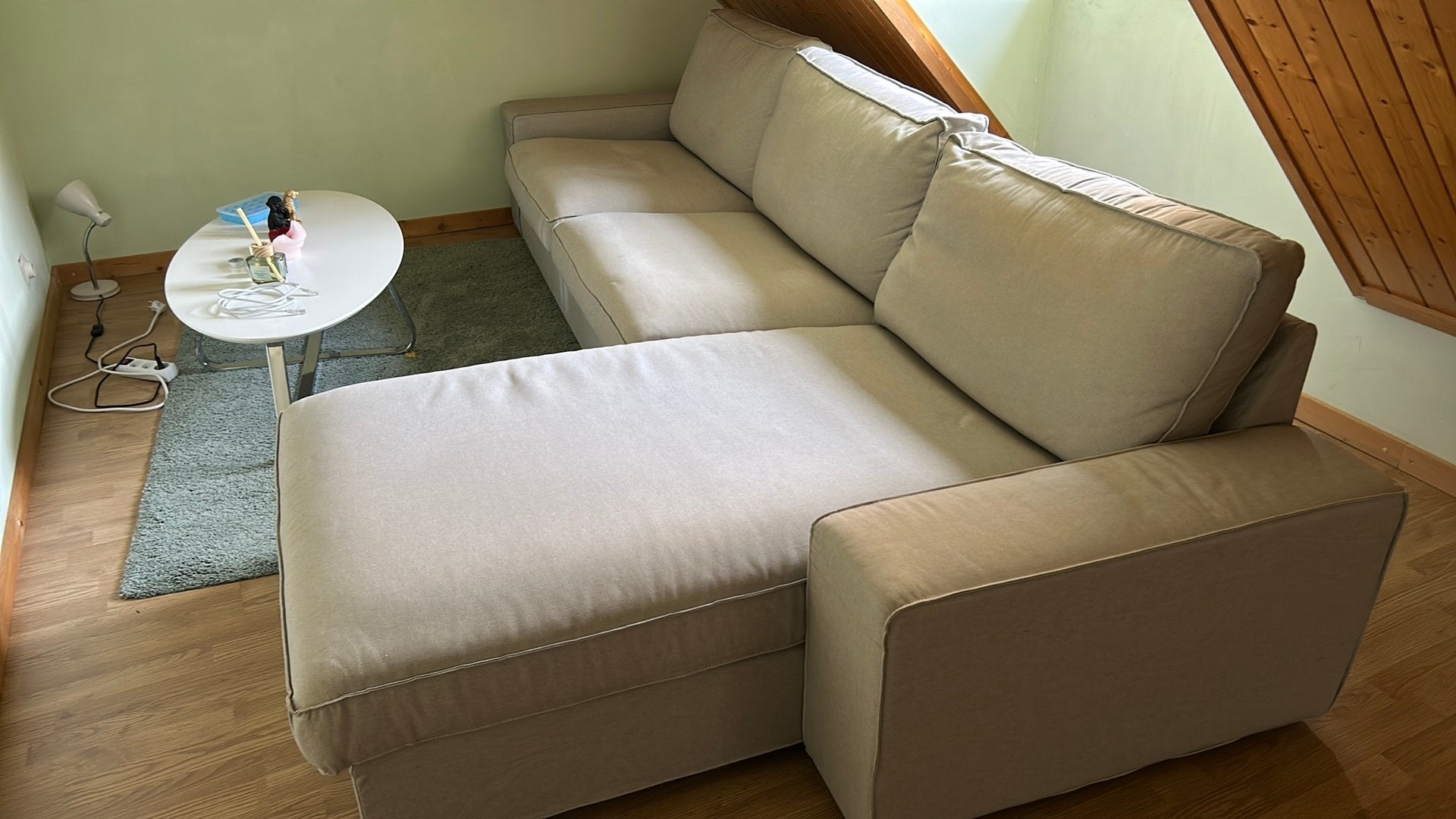 Lounchzetel en salontafel te koop, Huis en Inrichting, Ophalen, Zo goed als nieuw