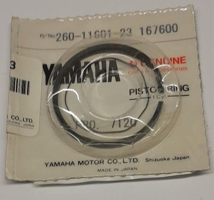 260-11601-23 Piston ring set (2nd o/s) Yamaha fs1 dt50 m, Fietsen en Brommers, Ophalen, Nieuw, Yamaha