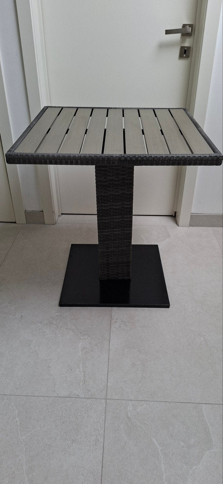 Vierkante tuintafel uit Polywood 68x69x73, Ophalen, Zo goed als nieuw, Vierkant, Kunststof