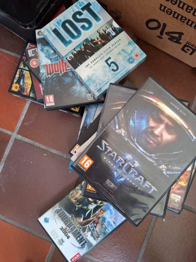 Games dvd, Cd's en Dvd's, Verzenden