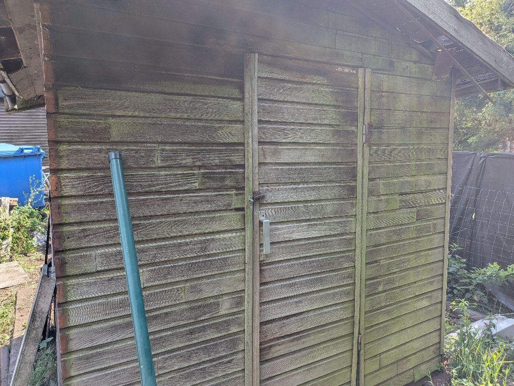 Afgebroken kippenhok gratis af te halen, Ophalen, Gebruikt