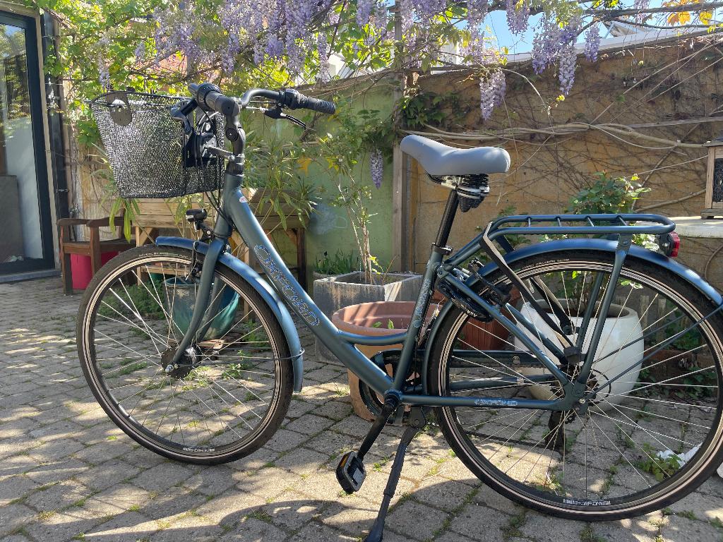 Oxford Negresco dames fiets maat 43, Velgrem, Versnellingen, Zo goed als nieuw, Minder dan 47 cm