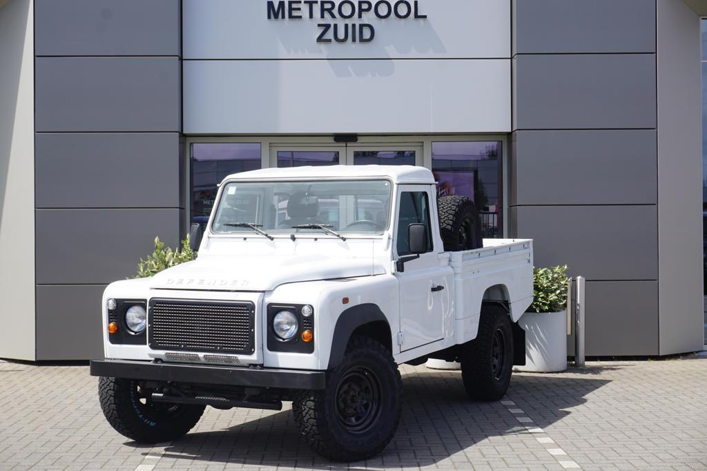 Land Rover Defender Crew Cab Pick-up, Auto's, 90 kW, Euro 5, 122 pk, Zwart