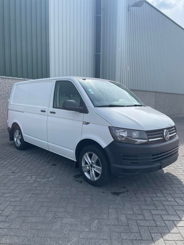 Volkswagen Transporter T6 2.0 TDI Automaat – 3 zitplaatsen, Auto's, Automaat, Volkswagen, Wit, Bedrijf