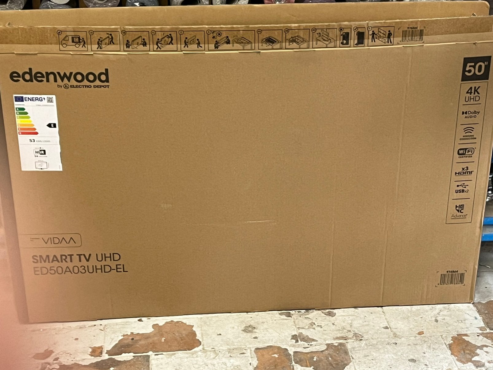 TV Edenwood, Ophalen, Zo goed als nieuw