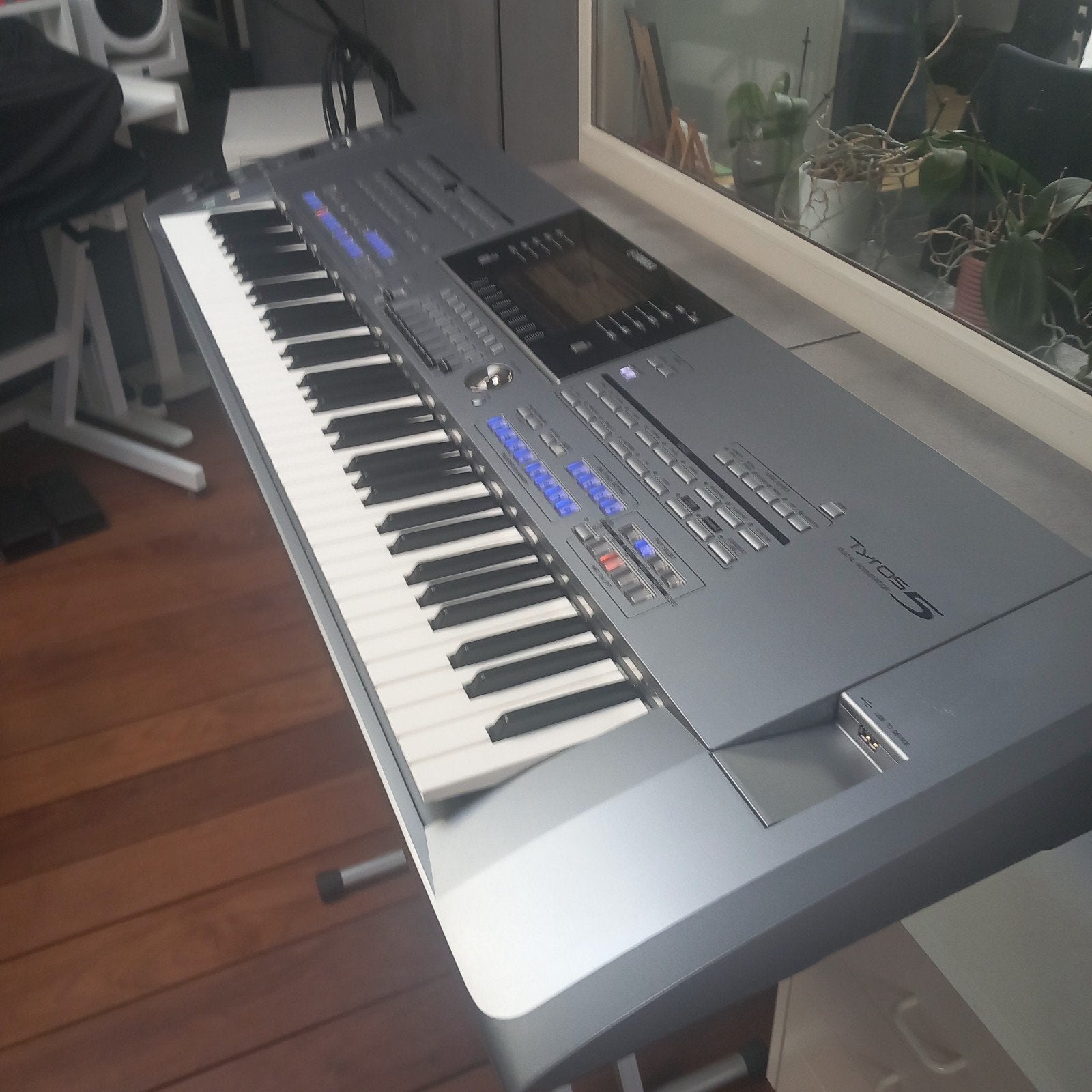 Tyros 5   76 toetsen, Muziek en Instrumenten, Keyboards, Ophalen, 76 toetsen
