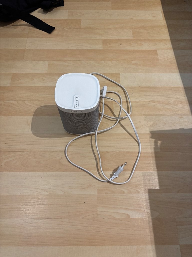 Sonos play 1 wit, Ophalen, Slimme speaker, Inclusief kabels, Zo goed als nieuw
