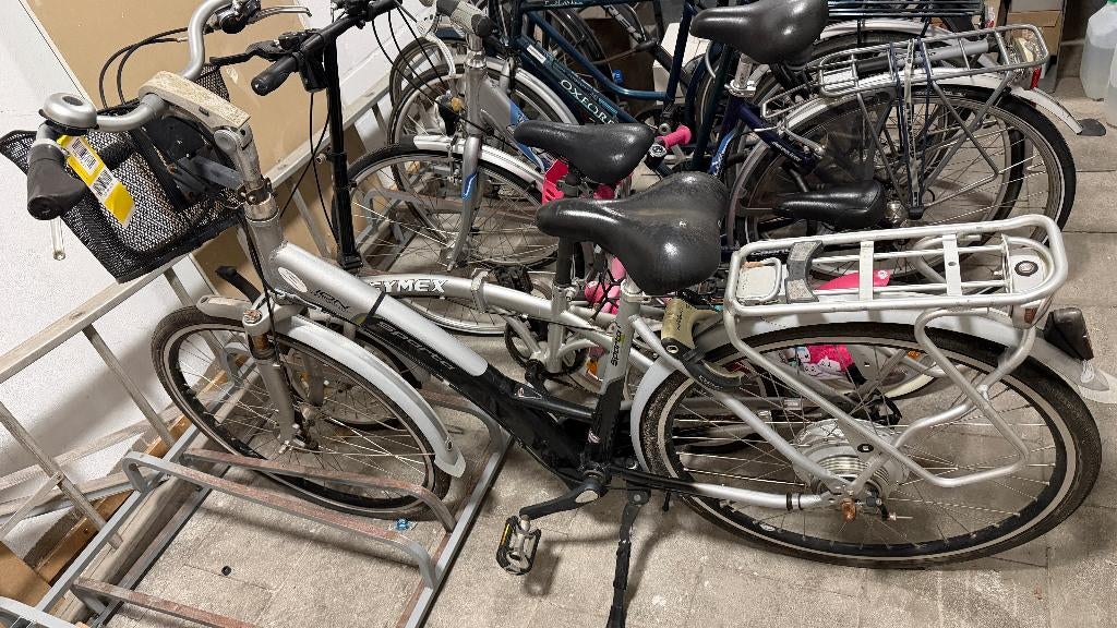 Vélo de ville Sparta bon état avec panier et porte-bagages, Sparta, Enlèvement, 50 à 53 cm, Utilisé